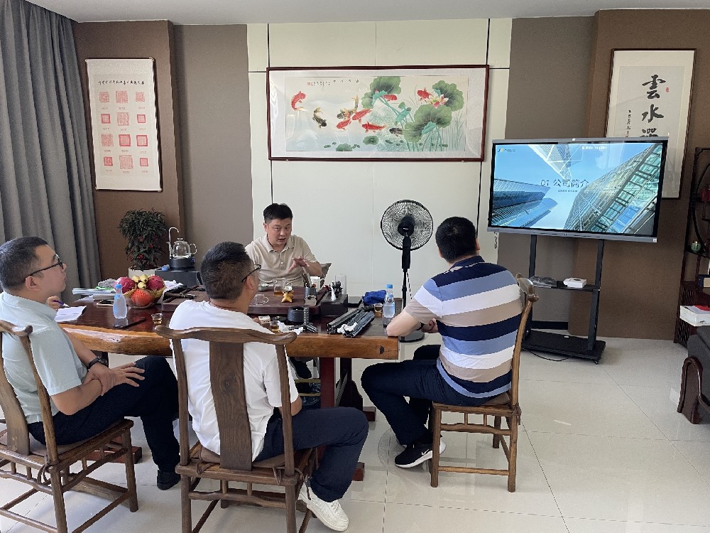 零距离感受冷弯设备魅力！淮安森毓智能科技接待客户考察